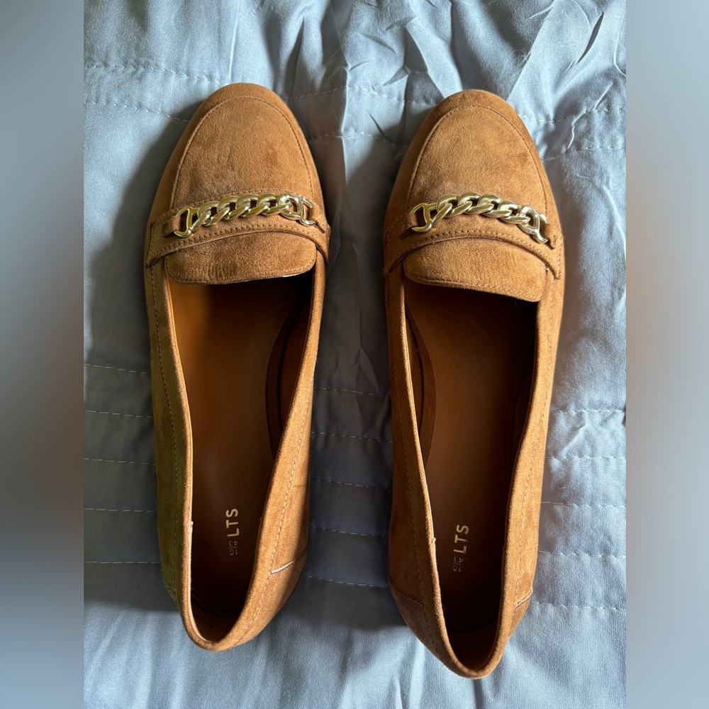 Size 43 long tall sally shoes. Never worn only tried on.